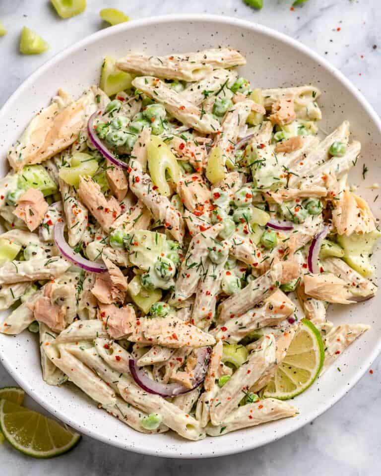 Creamy Tuna Pasta Salad Healthy Fitness Meals