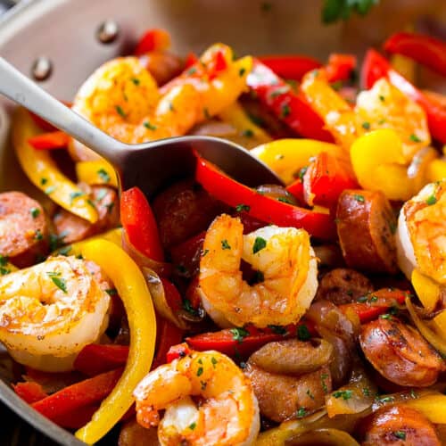 Cajun Shrimp Skillet Recipe – Cajun Shrimp Recipe — Eatwell101