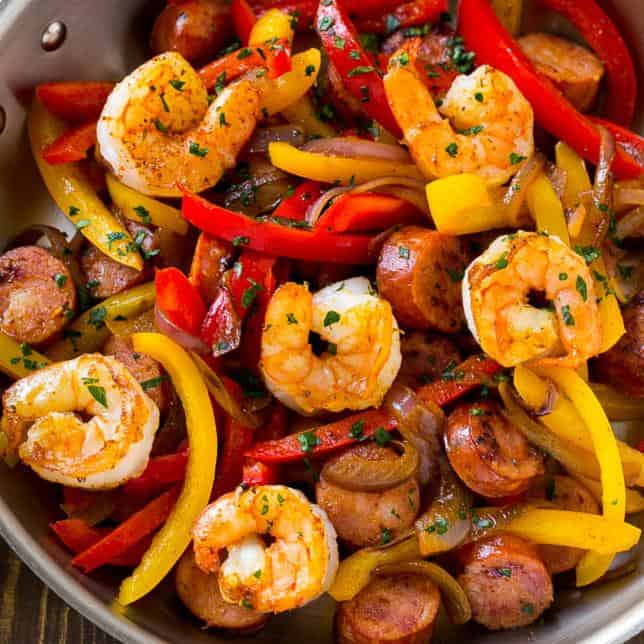 Cajun Shrimp Skillet Recipe – Cajun Shrimp Recipe — Eatwell101