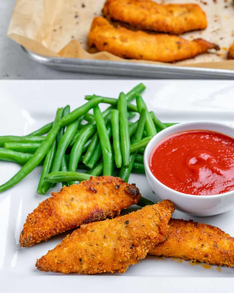 Oven-Fried Chicken Tenders Recipe | Healthy Fitness Meals