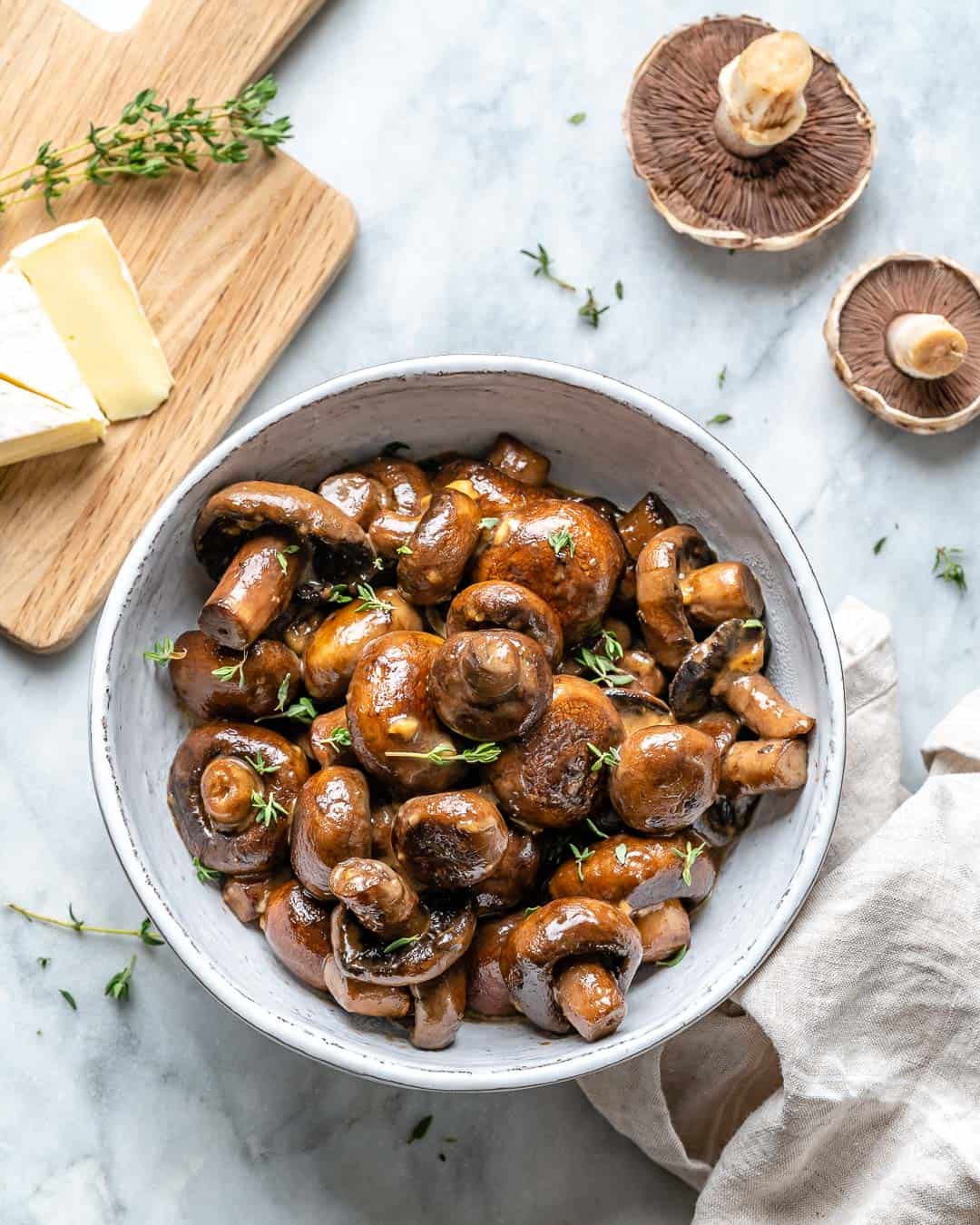 best keto garlic mushroom recipe