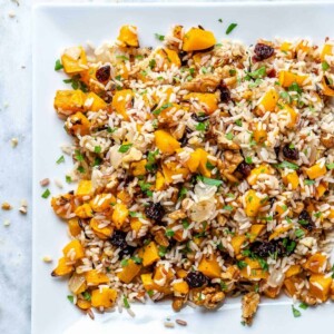 squash and rice stuffing