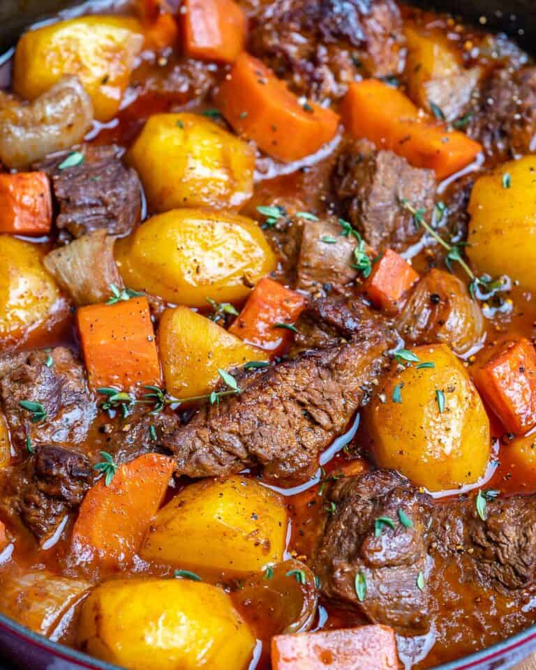 Easy Homemade Beef Stew | Healthy Fitness Meals