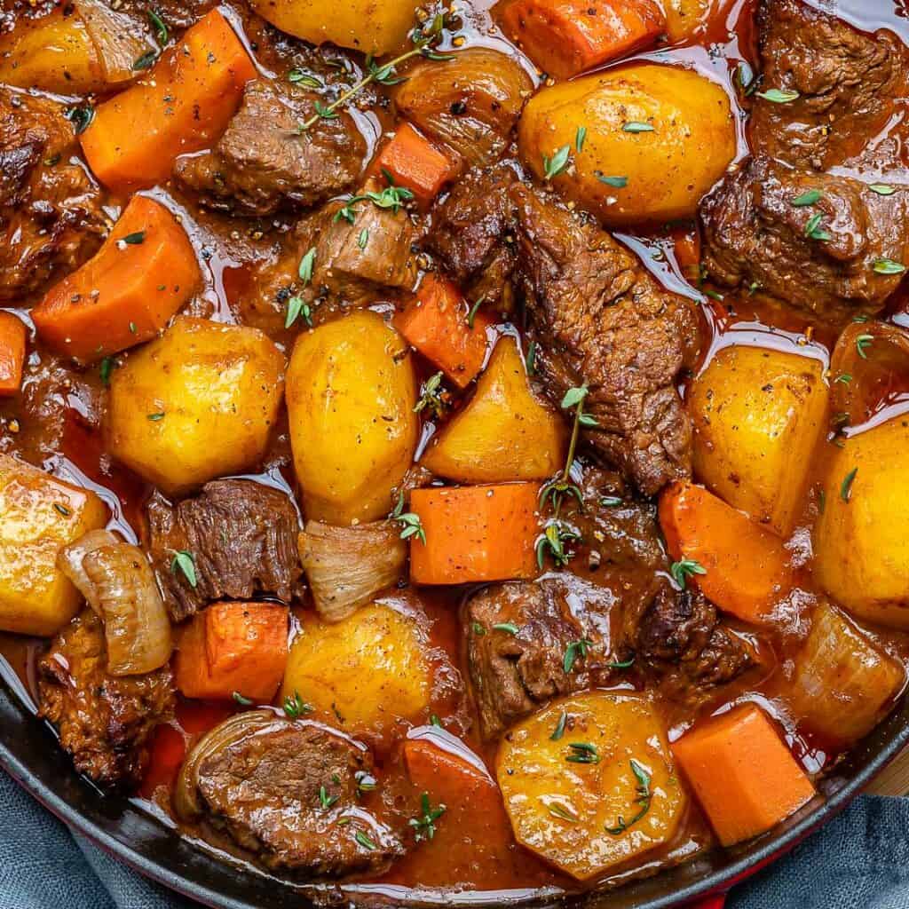 Easy Homemade Beef Stew | Healthy Fitness Meals