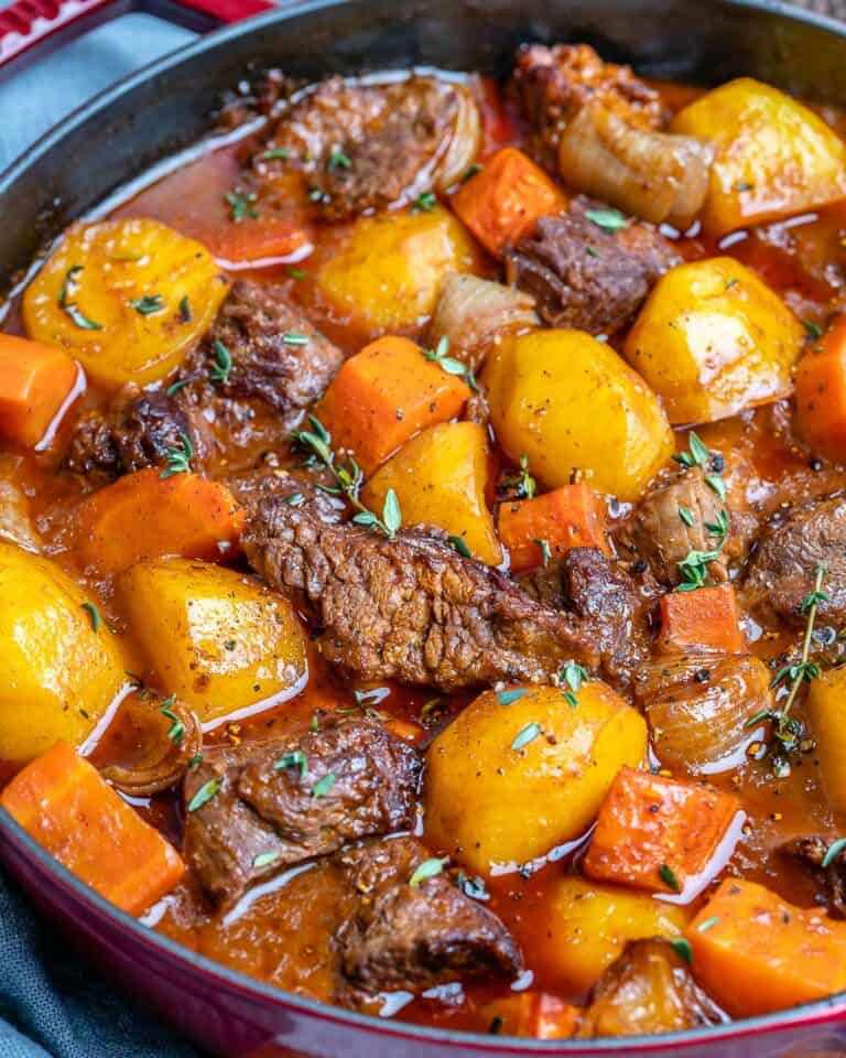 Easy Homemade Beef Stew | Healthy Fitness Meals