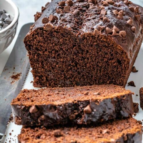 Easy Double Chocolate Banana Bread Healthy Fitness Meals