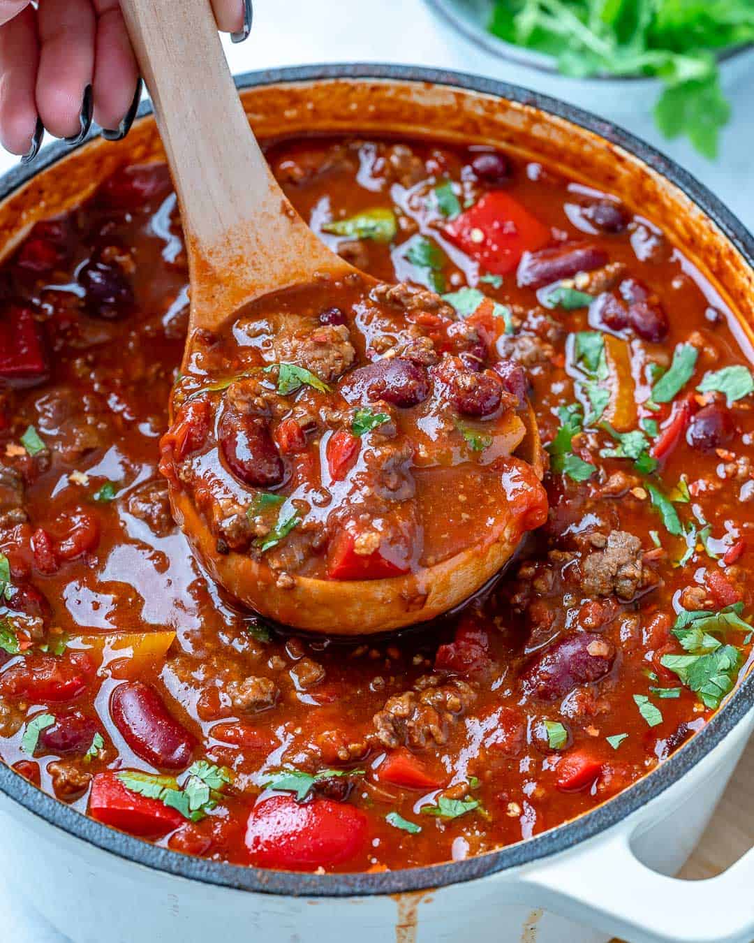 Easy Homemade Chili Lean Ground Beef and Chuck Roast Whitaker Alicibuse