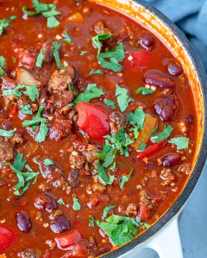 Classic Homemade Beef Chili - Healthy Fitness Meals