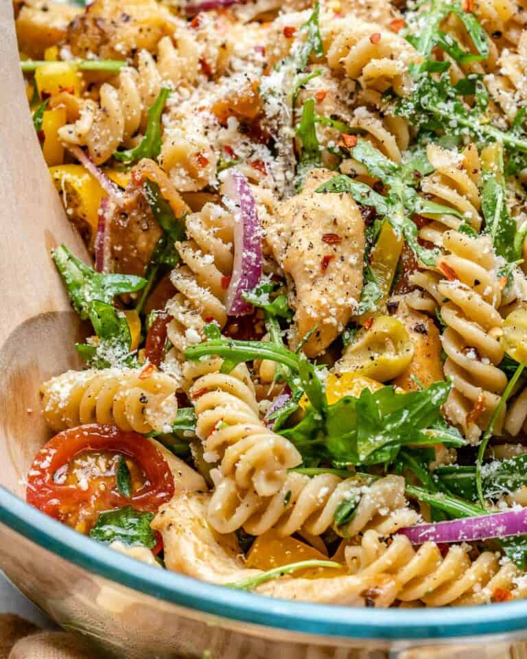How to make Chicken Pasta Salad | Healthy Fitness Meals