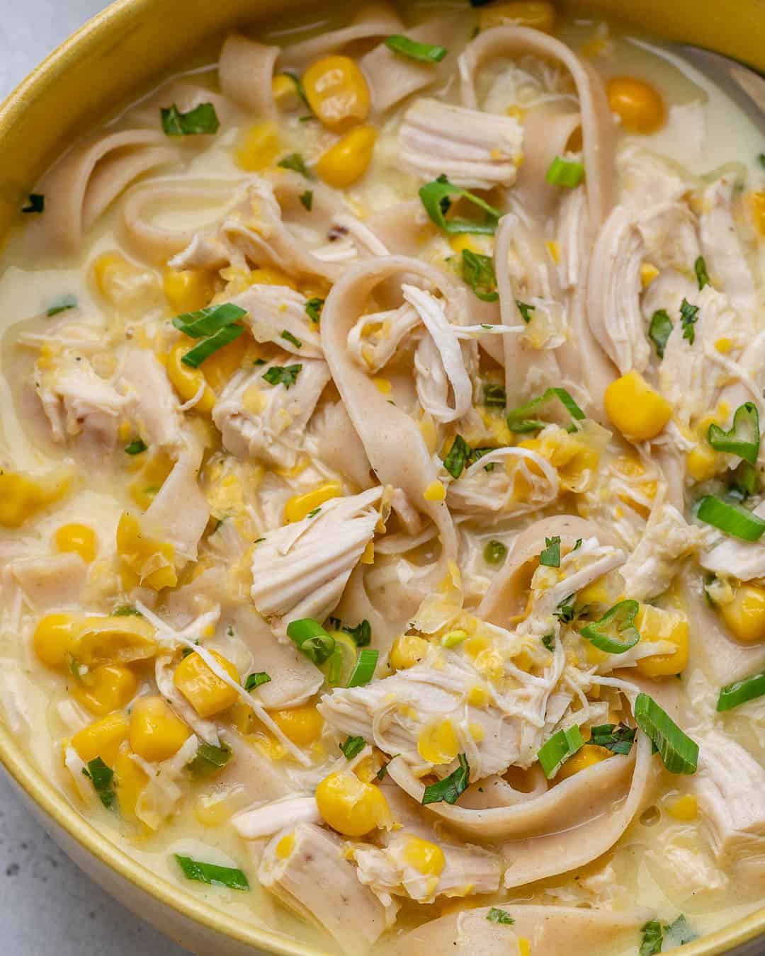 healthy homemade chicken noodle soup