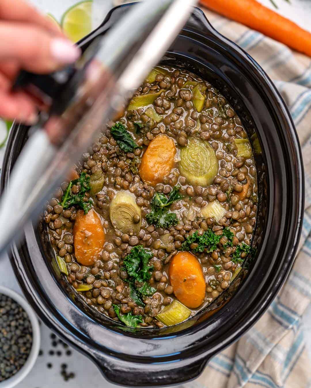healthy lentil soup recipe