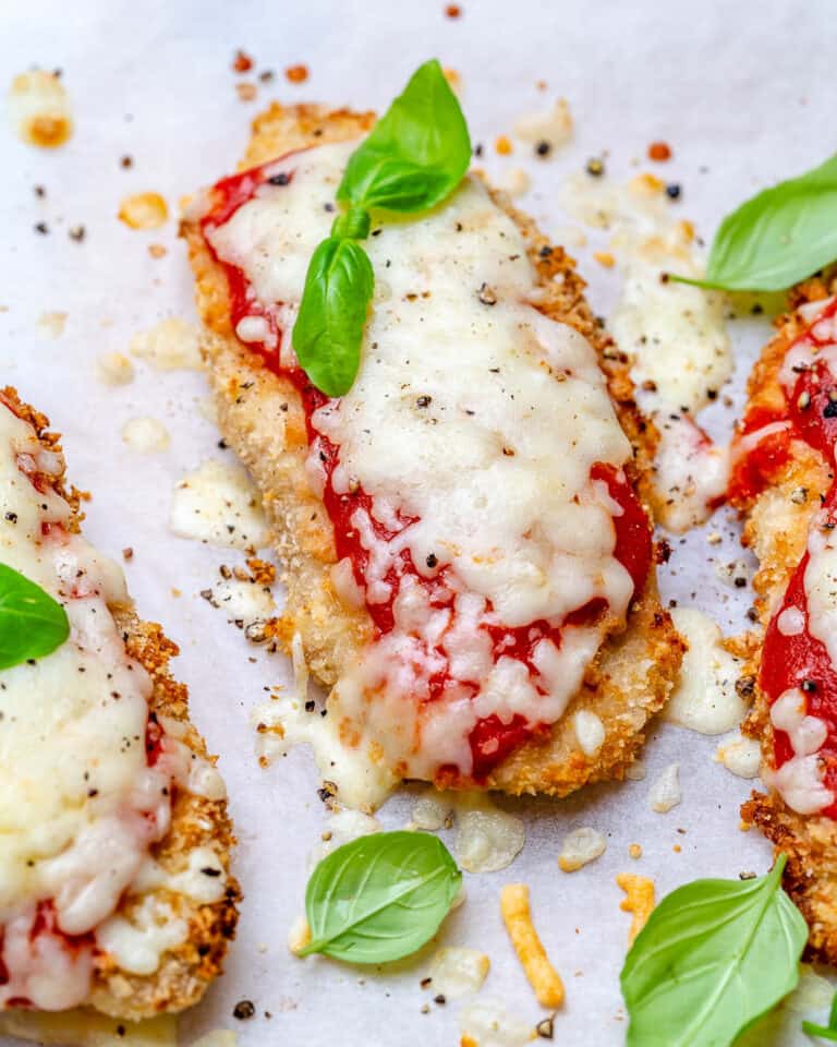 Easy Air fryer Chicken Parmesan Recipe Healthy Fitness Meals