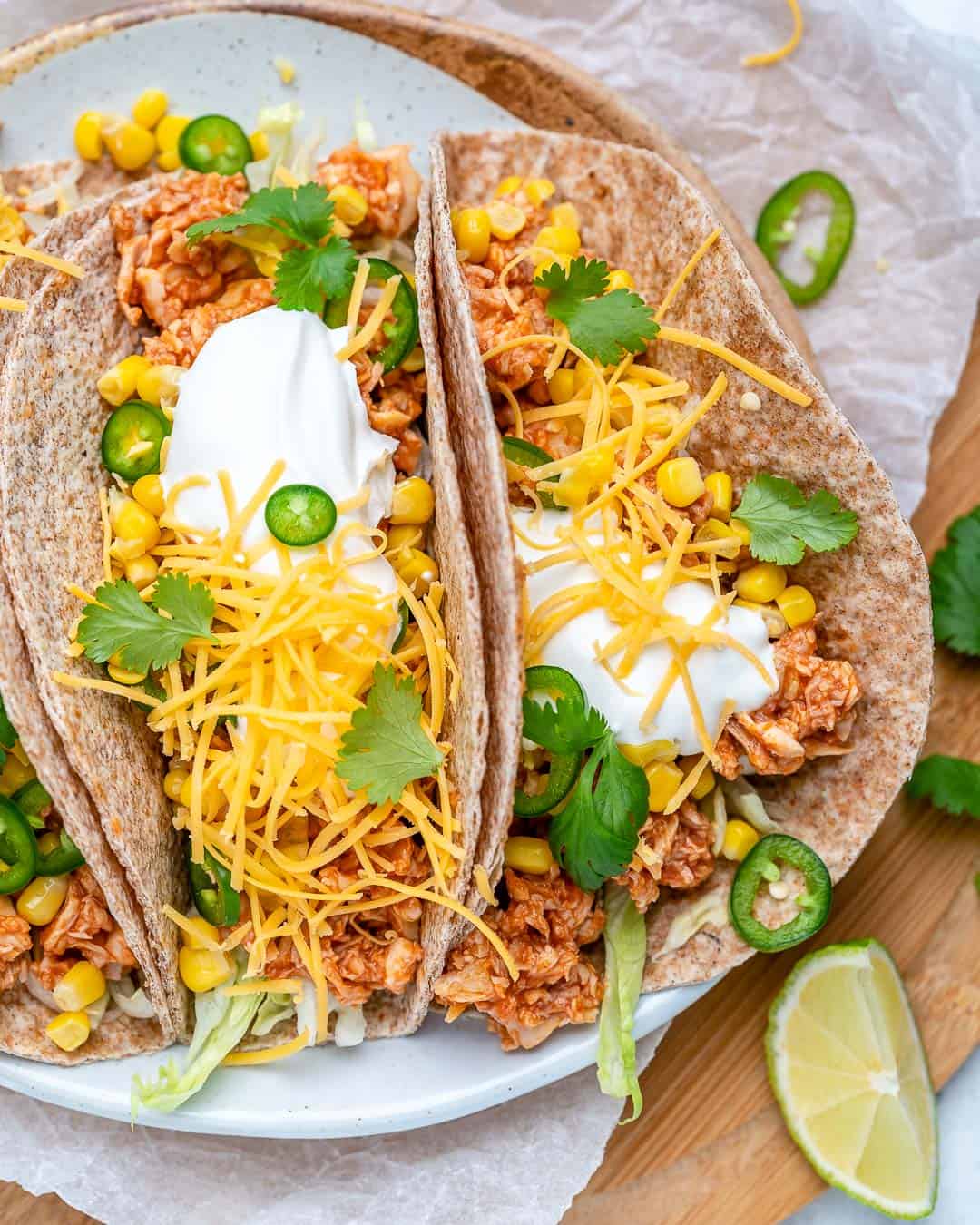 healthy chicken taco recipe