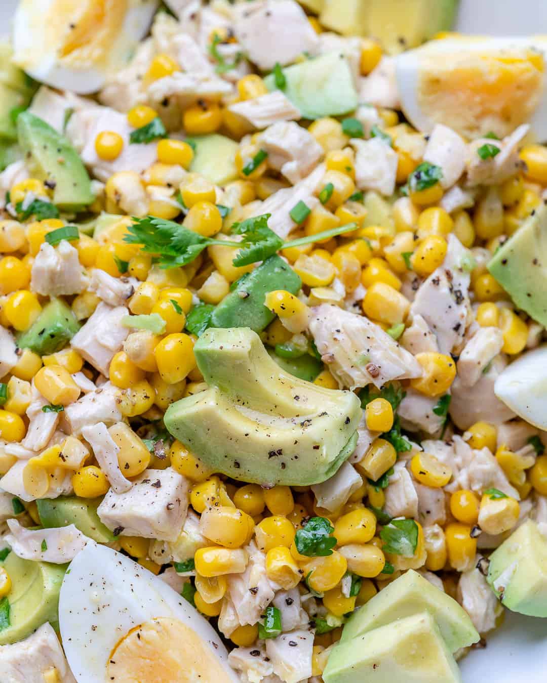 easy chicken and corn salad recipe 