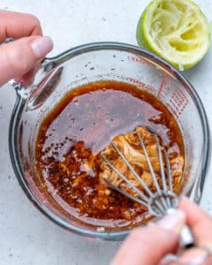Stir with a whisk until well combined.