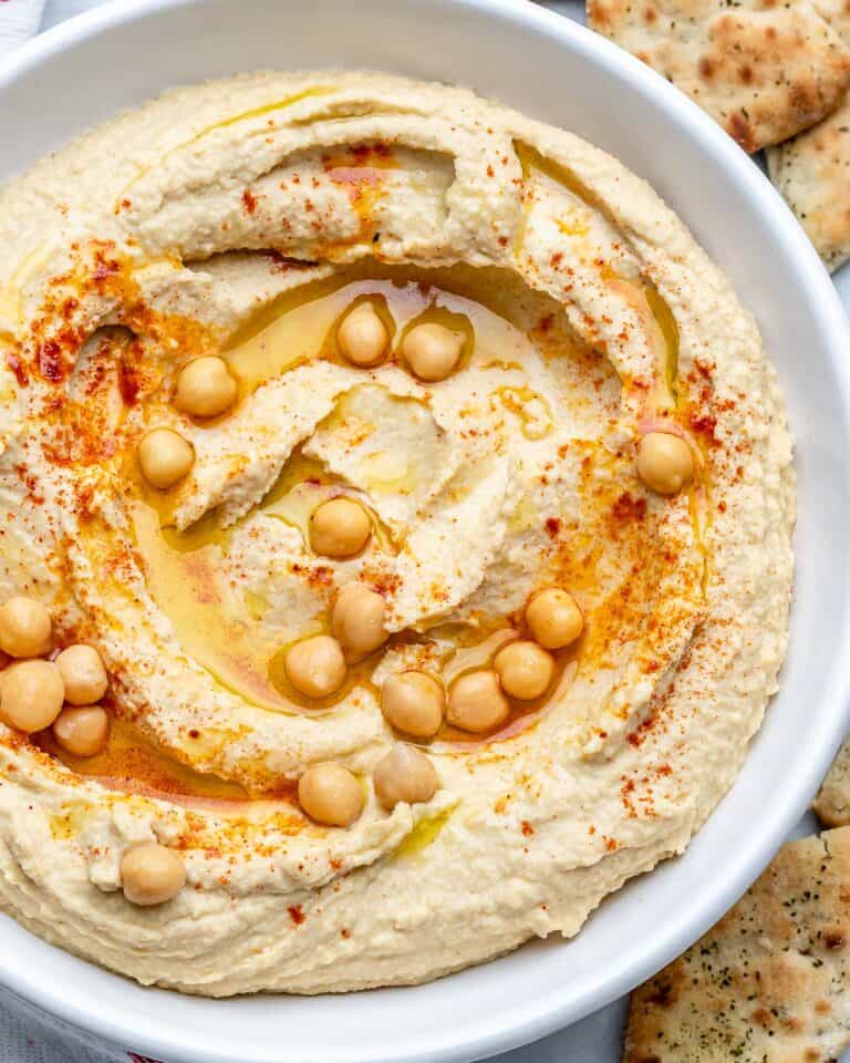 How to make Easy Homemade Hummus Recipe | Healthy Fitness Meals