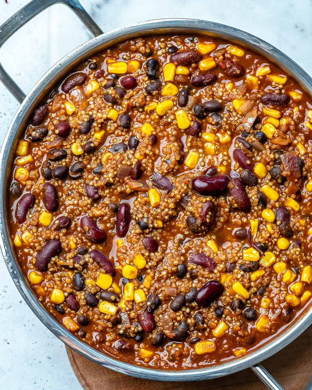 simple vegetarian chili recipe