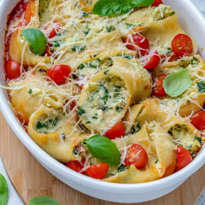 Spinach And Ricotta Stuffed Pasta Recipe Healthy Fitness Meals