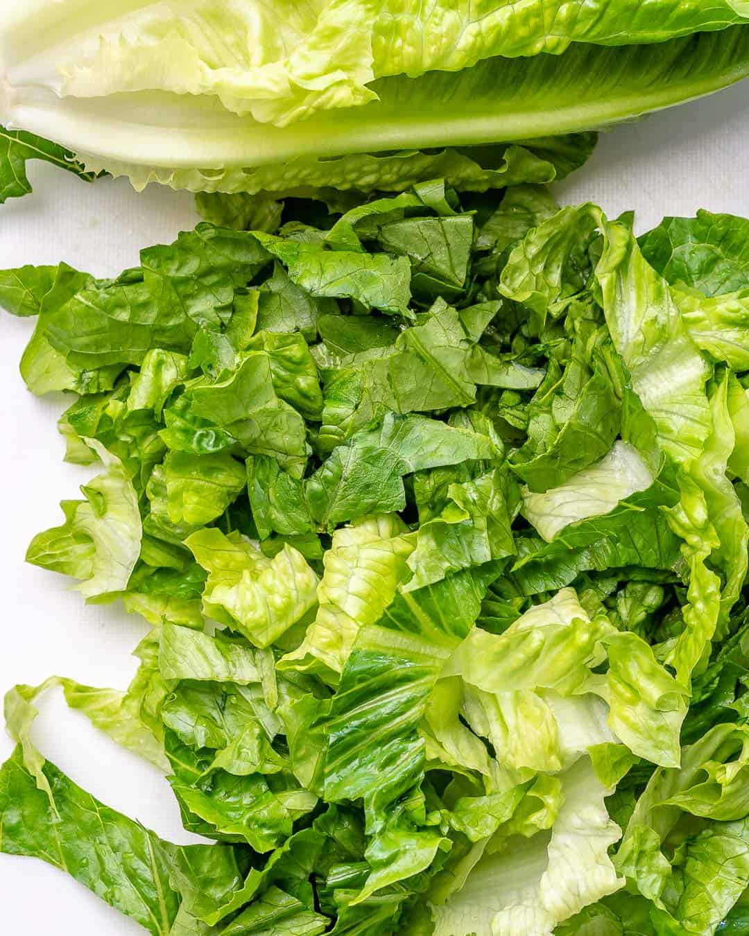 romaine lettuce chopped 