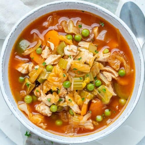 The Best Chicken Cabbage Soup Recip Healthy Fitness Meals