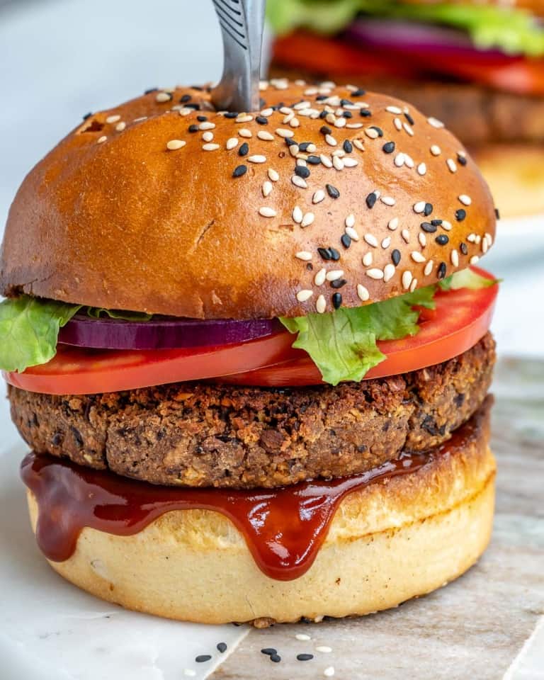 Easy Vegan Black Bean Burgers Healthy Fitness Meals