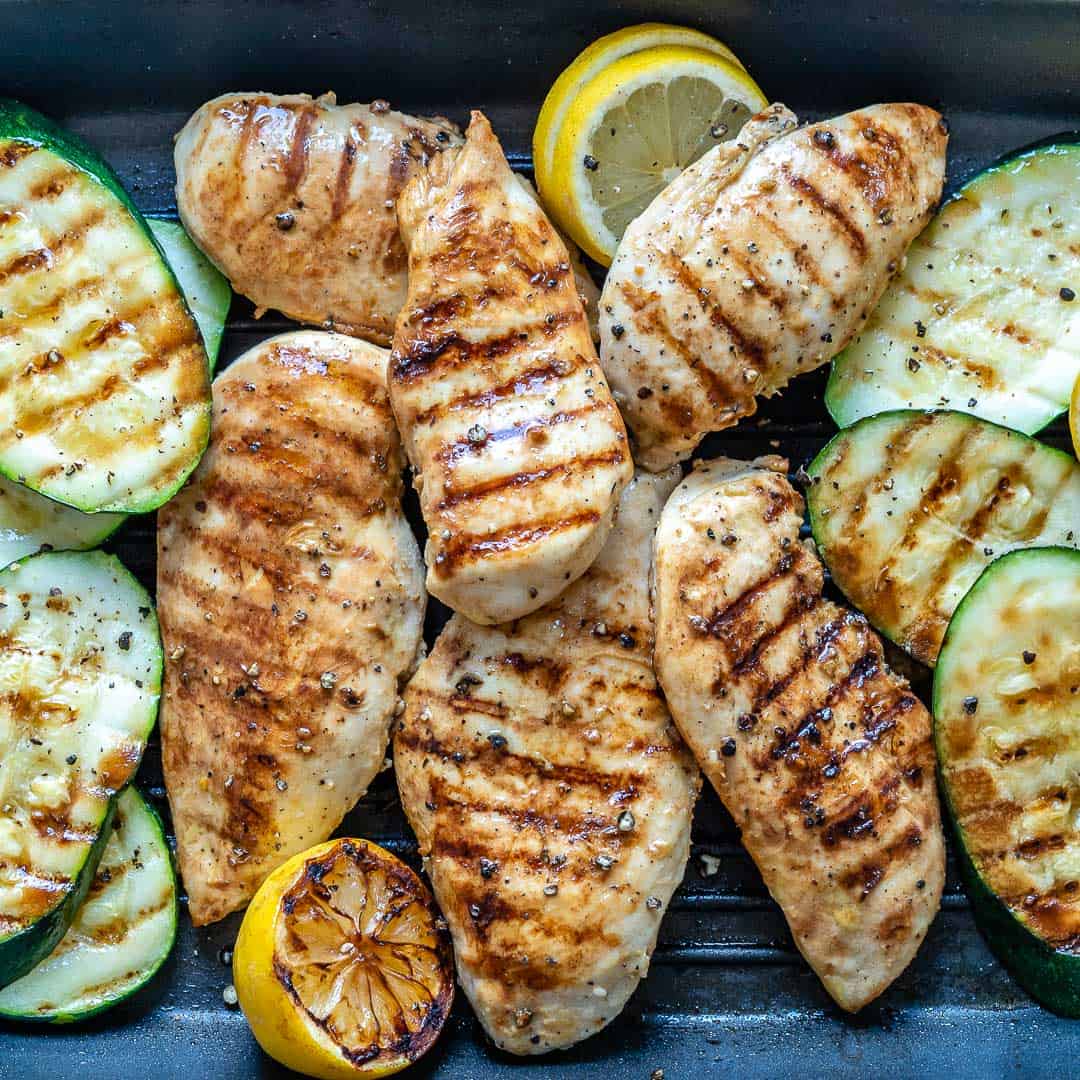 Grilled chicken hotsell on grill pan