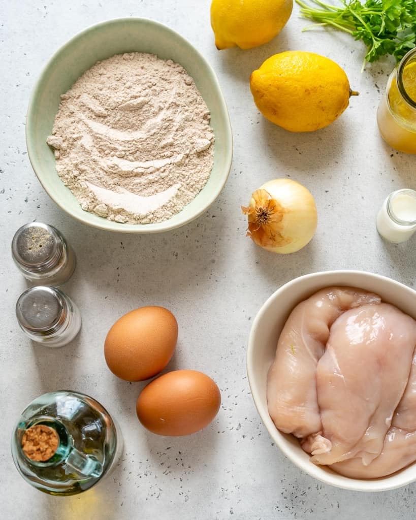 ingredients for chicken franchese