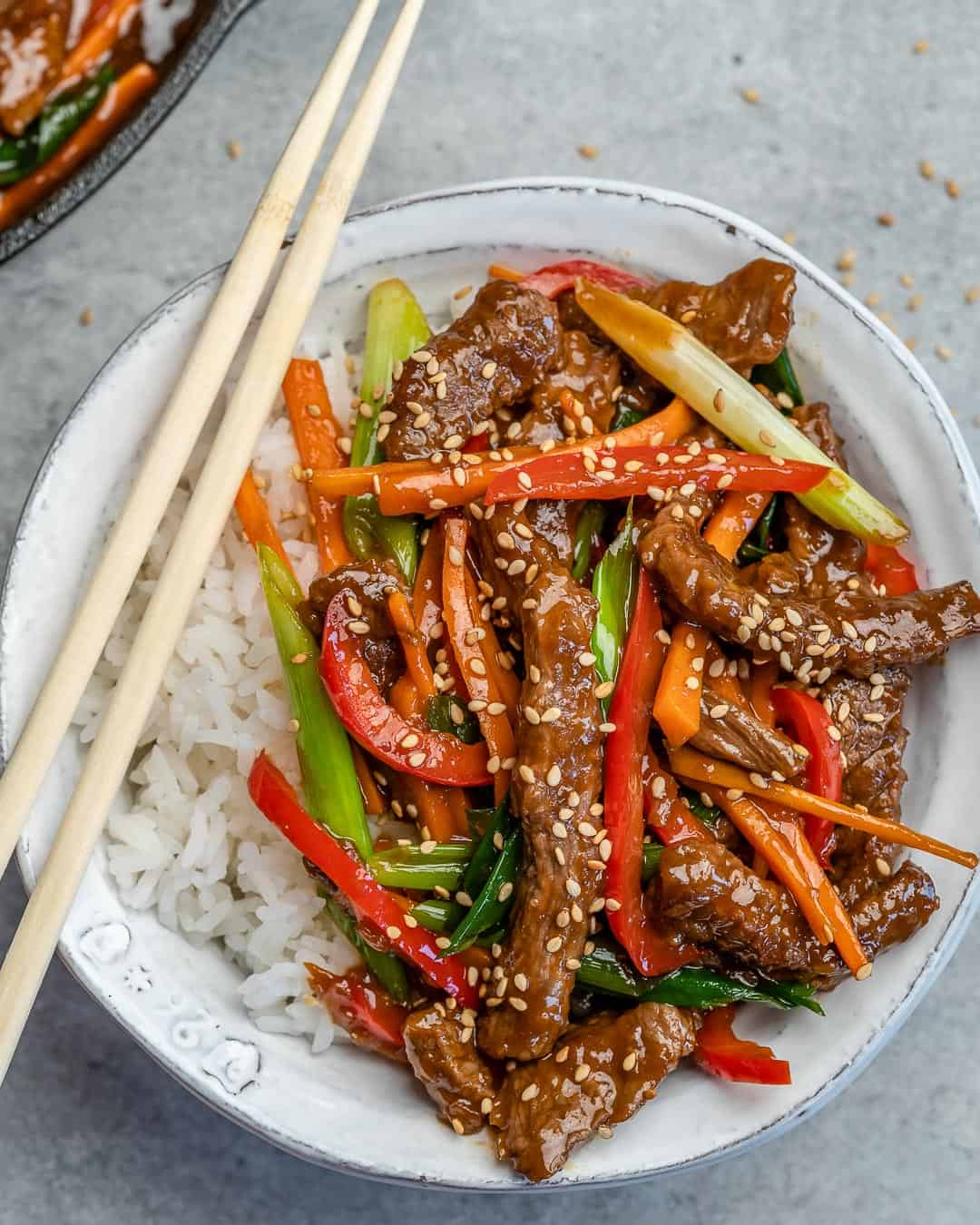 Easy Mongolian Beef Stir Fry Recipe Healthy Fitness Meals