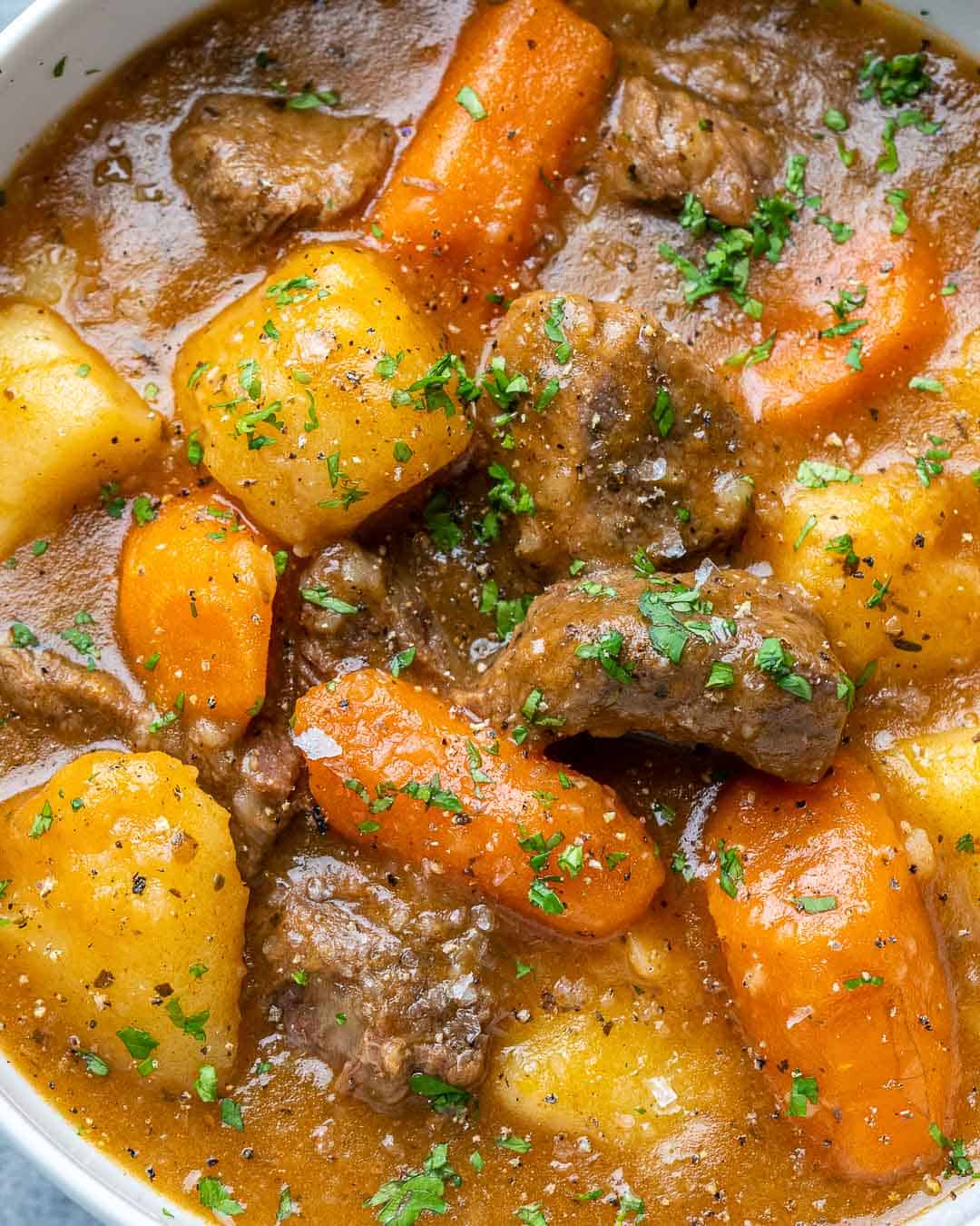 Instant Pot Beef Stew - Healthy Fitness Meals