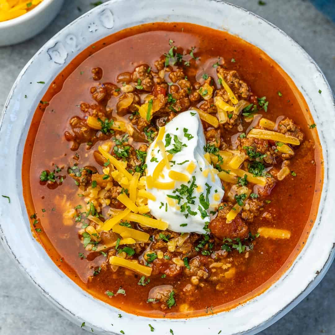 Keto Beef Chili Recipe Healthy Fitness Meals