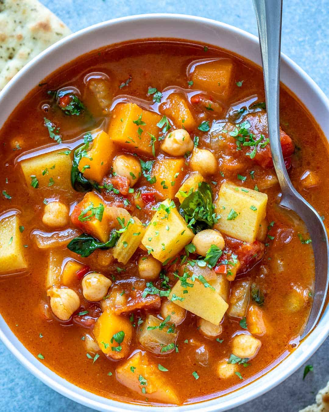 Moroccan Vegetable Soup - Healthy Fitness Meals