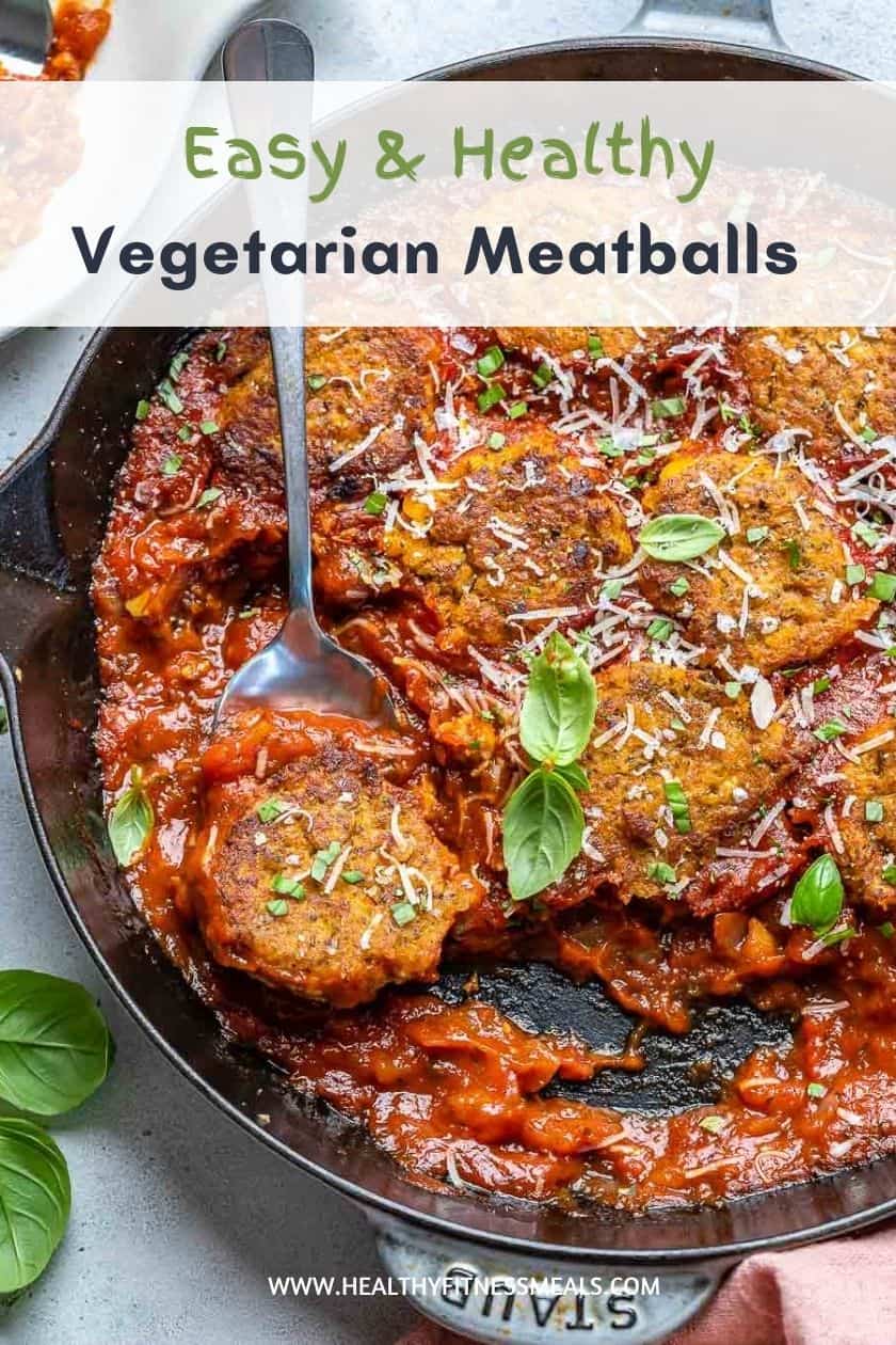 Easy and Healthy Vegetarian Meatballs | Healthy Fitness Meals