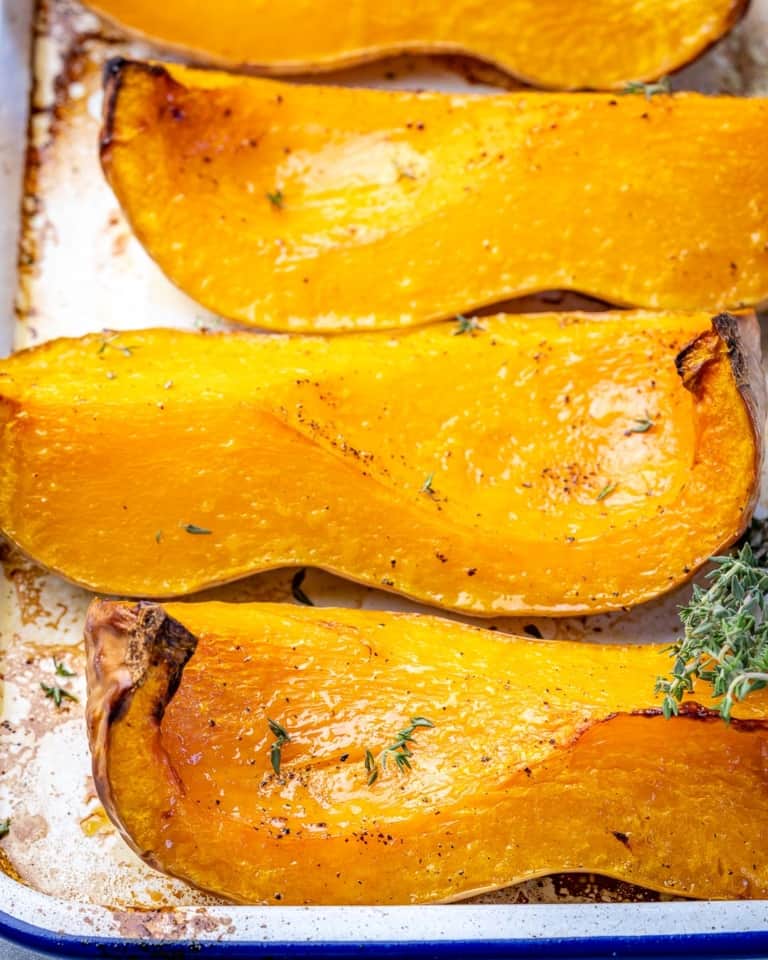 4 Ingredient OvenRoasted Butternut Squash Healthy Fitness Meals