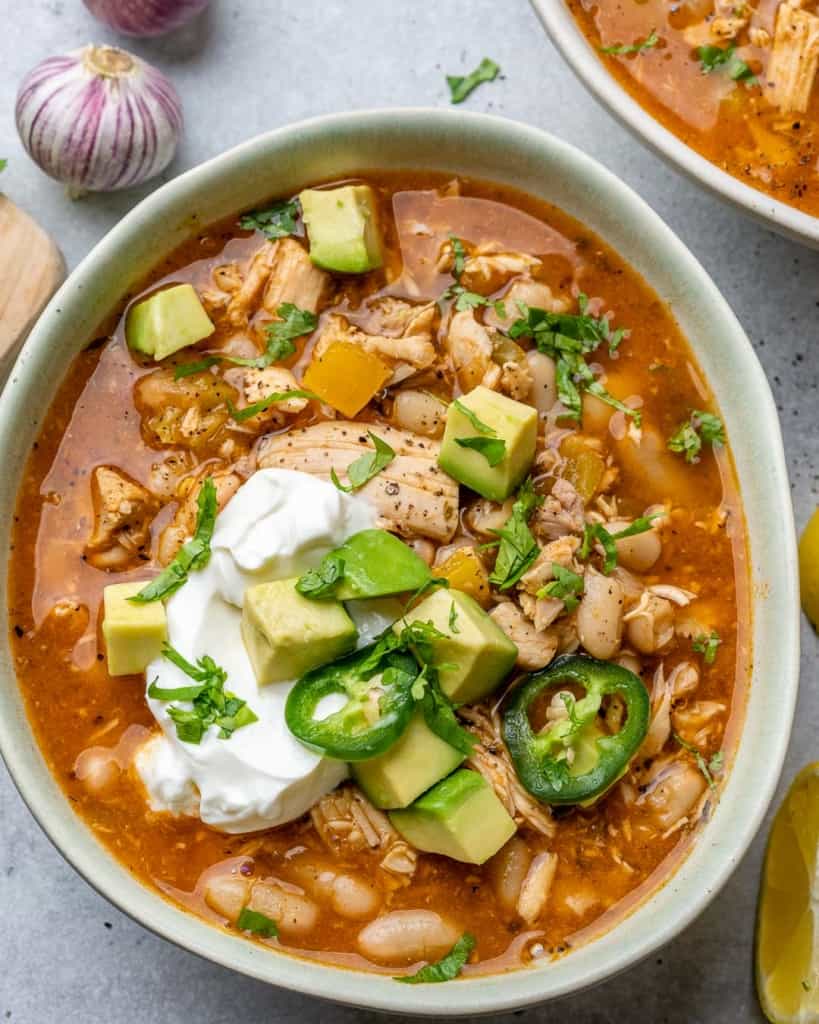 Easy And Delicious White Bean Turkey Chili Healthy Fitness Meals