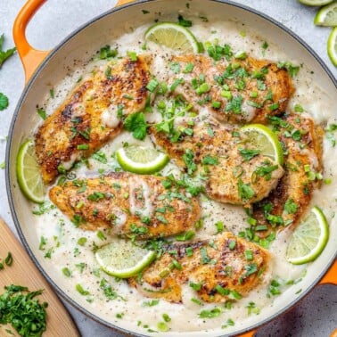 30 minutes Creamy Coconut Chicken Recipe - Healthy Fitness Meals