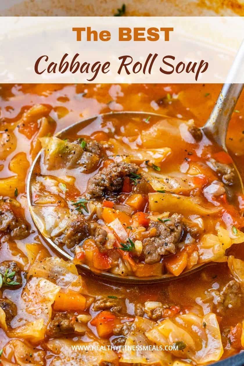 Easy And Delicious Cabbage Roll Soup 