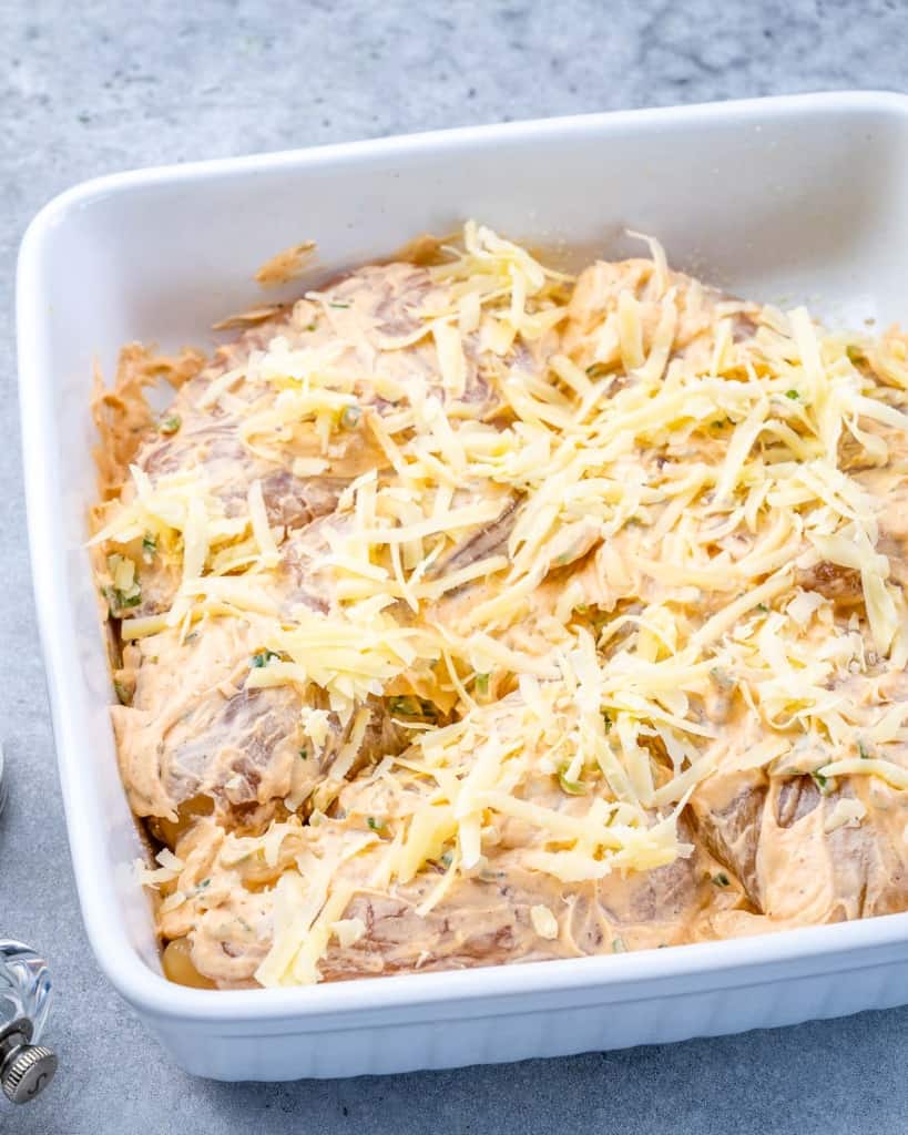 Easy Buffalo Chicken Bake - Healthy Fitness Meals