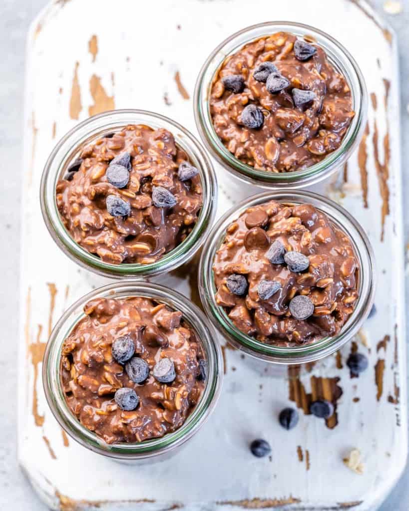 Simple Cacao Overnight Oats – Aduna