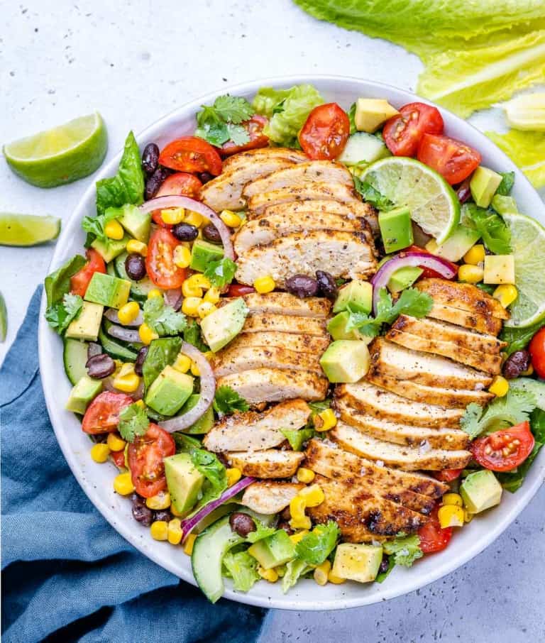 The BEST Southwest Chicken Salad - Healthy Fitness Meals