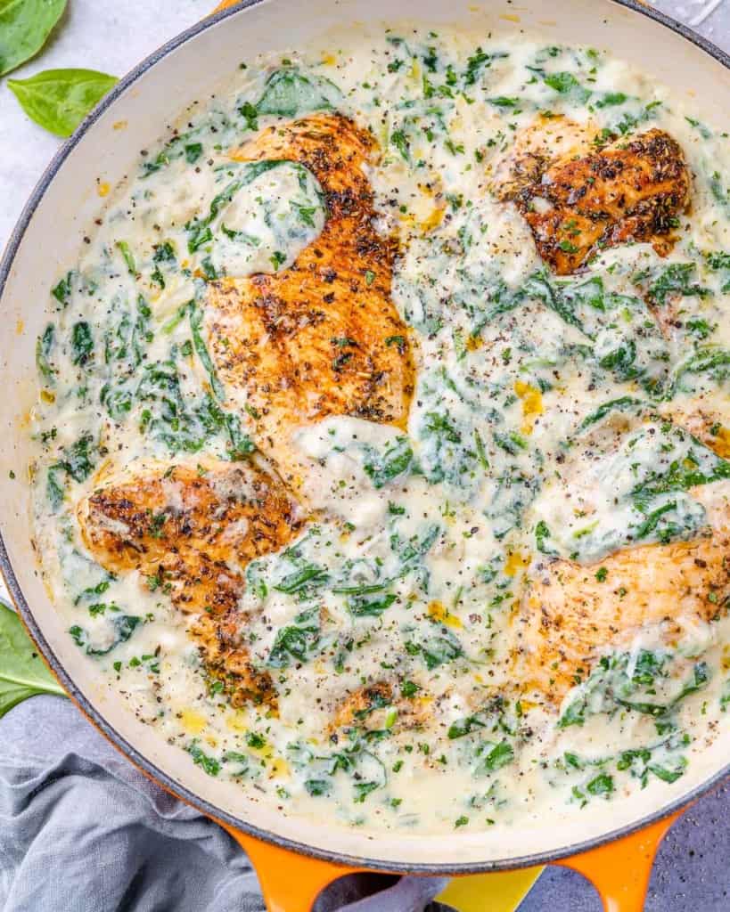 Chicken Spinach And Parmesan