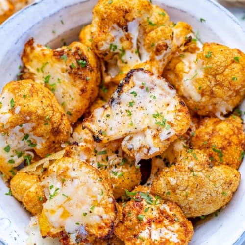 Parmesan Oven Roasted Cauliflower - Healthy Fitness Meals