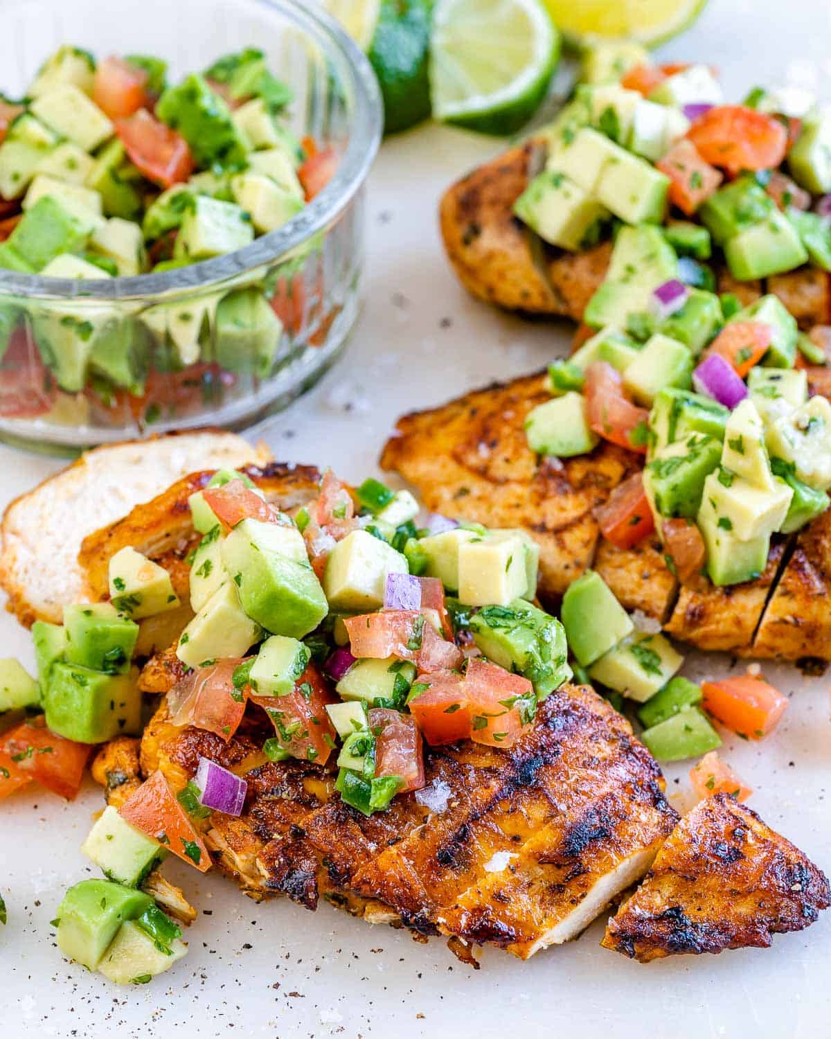 healthy grilled chicken