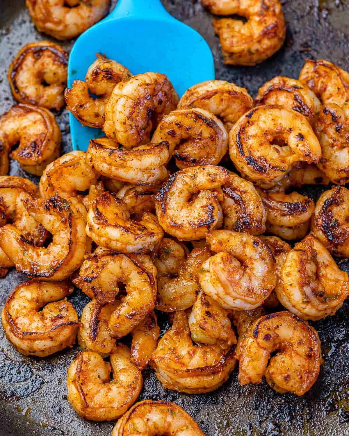 Tazón De Burrito De Camarones