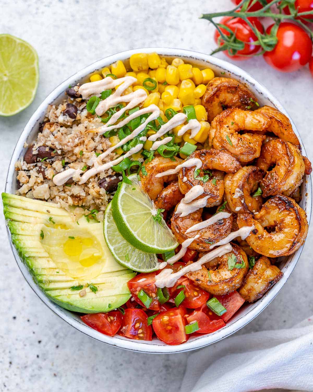 Shrimp Burrito Bowl