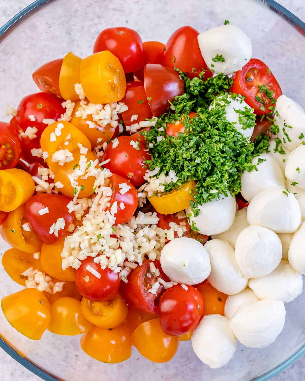 Fresh Tomato Mozzarella Salad Recipe - Healthy Fitness Meals