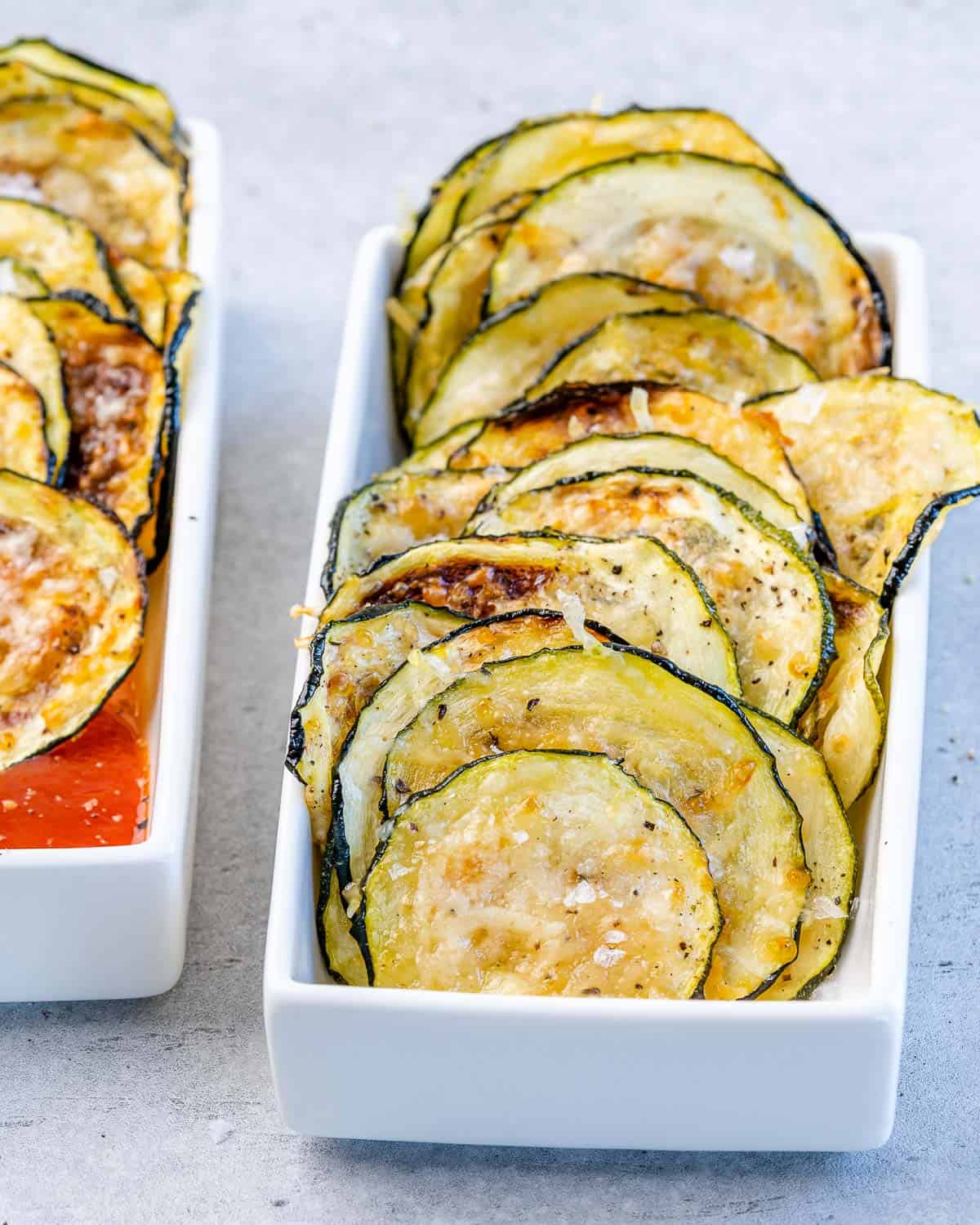 Air Fryer Zucchini Chips - Healthy Fitness Meals