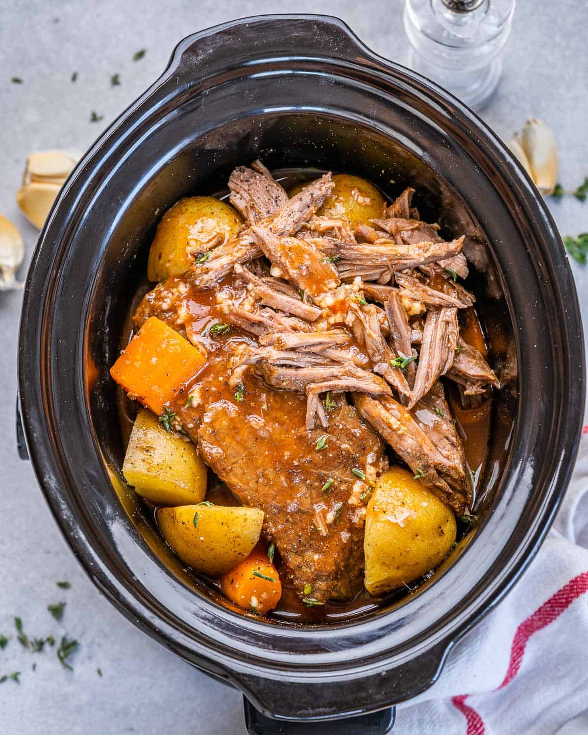 Slow Cooker Beef Rump Roast - Healthy Fitness Meals