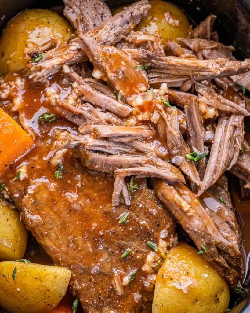 close up roast recipe in slow cooker 