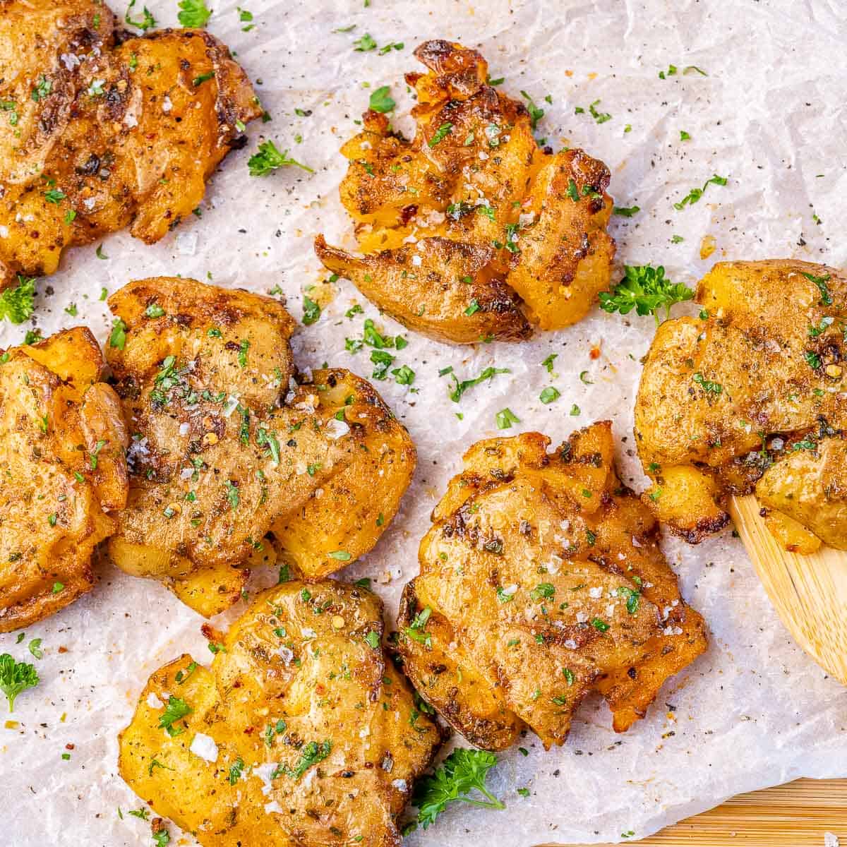 Crispy Smashed Potatoes