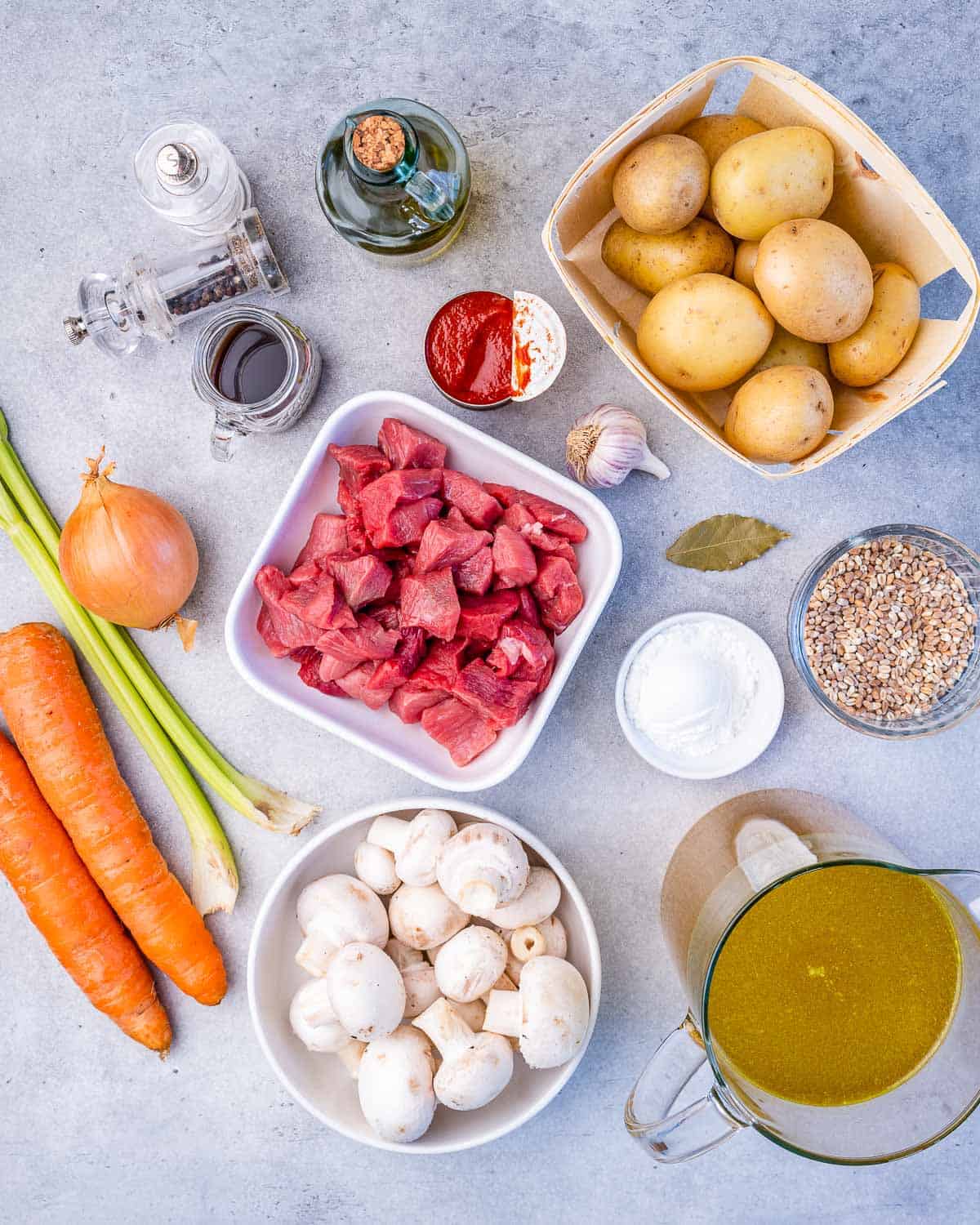 Homemade Beef and Barley Soup Recipe - Healthy Fitness Meals